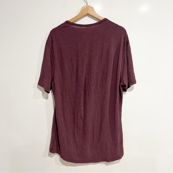 Lululemon 5 Year Basic T Shirt Maroon - Picture 3 of 6